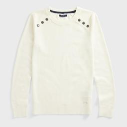 SUSTAINABLY CRAFTED RIB-KNIT SWEATER