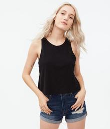 Cropped Muscle Tank