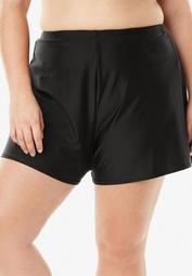 Loose Swim Short with Built-In Brief by Swim 365