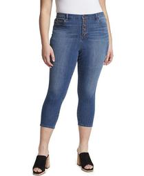 Women's Plus High Rise Skinny Crop Jean
