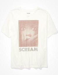 Tailgate Women's Scream Oversized Graphic T-Shirt