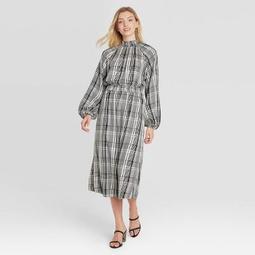 Women's Long Sleeve Smocked Dress - A New Day™