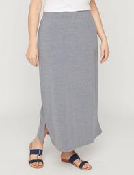 Suprema Maxi Skirt in Gray