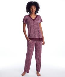 Aubergine Modal Pajama Set
