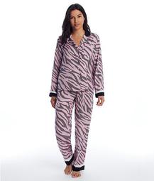 Zebra Satin Pajama Set