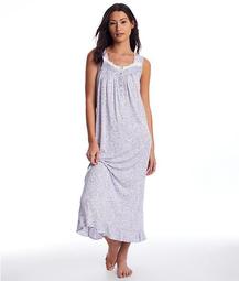 Grey Floral Ballet Woven Nighgown