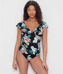 Floral Springs Flounce One-Piece