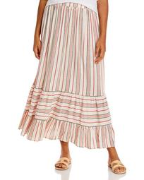 Tiered Striped Skirt - 100% Exclusive