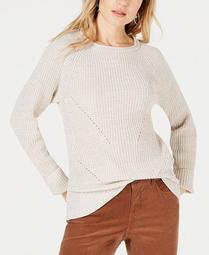 Pointelle Sweater, in Regular & Petite, Created for Macy's