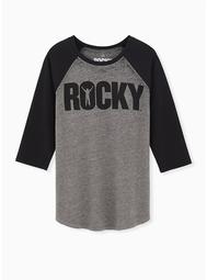 Rocky Classic Fit Heather Grey Top