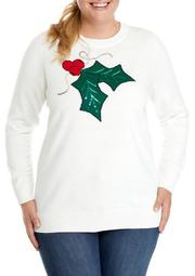 Plus Size Holly Intarsia Sweater