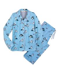Disney Jasmine Long Sleeve Women's Coat Pajama Set, Jasmine Navy, Size: XS