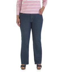 Lee Riders Women's Plus Size Relaxed Fit Straight Leg Jeans