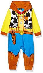 Pixar Boys' Toddler Toy Story Uniform Hooded Blanket Sleeper, Woody, 2T