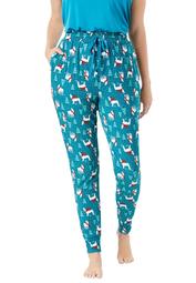 Dreams & Co. Women's Plus Size Relaxed Pajama Pant