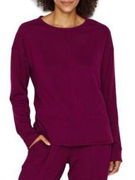 Donna Karan Womens Fall Essentials Knit Lounge Top Style-D336973