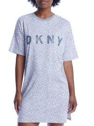 DKNY Womens Printed Knit Sleep Shirt Style-Y2322441