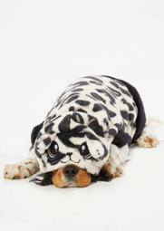 Leopard Print Plush Pet Onesie