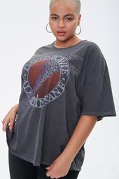 Plus Size David Bowie Graphic Tee