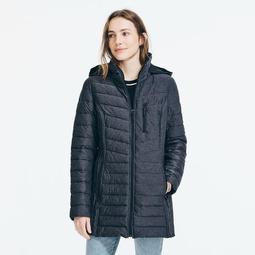 LIGHTWEIGHT QUILTED STRETCH COAT