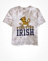 Tailgate Women's Notre Dame Fighting Irish Tie-Dye T-Shirt