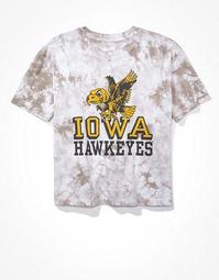 Tailgate Women's Iowa Hawkeyes Tie-Dye T-Shirt