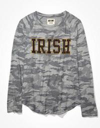 Tailgate Women's Notre Dame Fighting Irish Plush Shirt