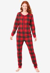 Holiday Print Onesie Pajama