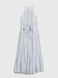 1969 Tiered Halterneck Dress