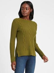 Chunky Cable-Knit Sweater