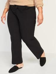 Mid-Rise Cozy Micro Performance Fleece Plus-Size Pajama Pants
