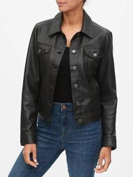 Faux Icon Leather Jacket