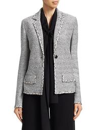 Crepe Tweed Jacket