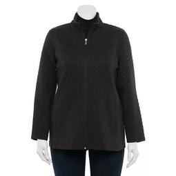 Plus Size Croft & Barrow® Quilted Jacket