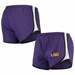 Women's Purple/White LSU Tigers Elite Shorts