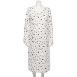 Plus Size Croft & Barrow® Long Sleeve Knit Nightgown
