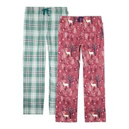 Plus Size Eddie Bauer 2-pk. Flannel Pajama Pants Set