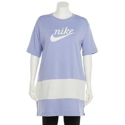 Plus Size Nike Sportswear Varsity T-Shirt Dress
