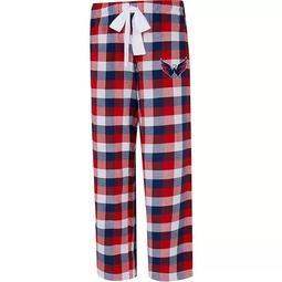 Women's Concepts Sport Red/Navy Washington Capitals Breakout Flannel Pants