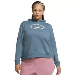 Plus Size Nike Sportswear Crop Fleece Hoodie