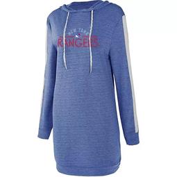 Women's Concepts Sport Royal New York Rangers Prodigy Hooded Nightshirt