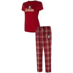 Women's Concepts Sport Garnet/Gold Florida State Seminoles Ethos T-Shirt & Pants Sleep Set