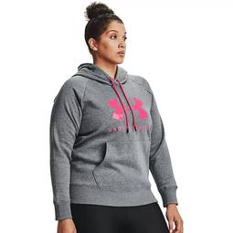 Plus Size Under Armour Rival Fleece Graphic Hoodie