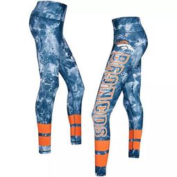 Women's Concepts Sport Navy/Orange Denver Broncos Dormer Knit Leggings