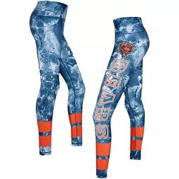 Women's Concepts Sport Navy/Orange Chicago Bears Dormer Knit Leggings