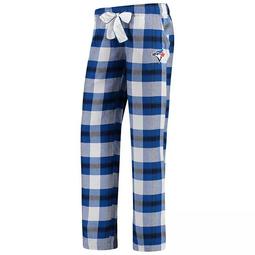 Women's Concepts Sport Royal/Black Toronto Blue Jays Headway Flannel Pants