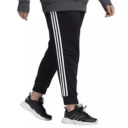 Plus Size adidas 3 Stripe Tricot Track Pants