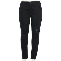 Juniors' SO® Twill Low Rise Jeggings