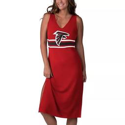 Women's G-III 4Her by Carl Banks Red Atlanta Falcons Kick-Off Maxi Dress