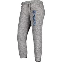 Women's Fanatics Branded Heathered Gray New York City FC Cozy Collection MLS Steadfast Crop Jogger Pant